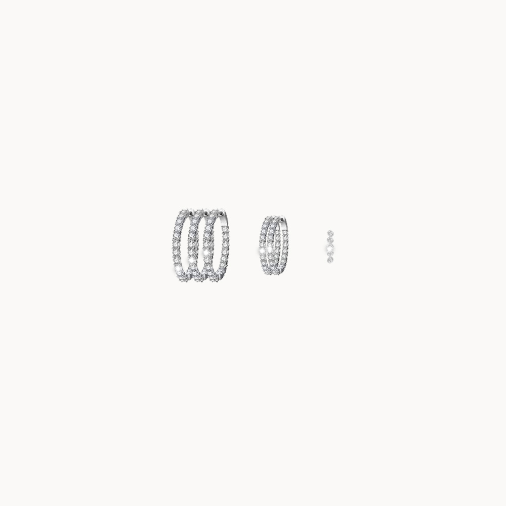 Zirconia Earring Set Zirconia Earring Set